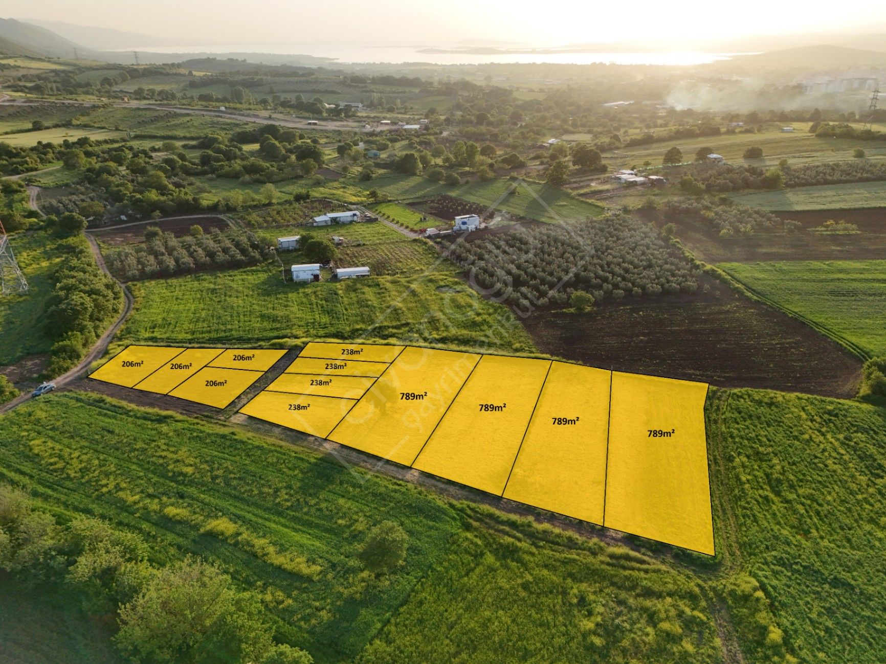 BURSA NİLÜFER AKÇALAR MAHALLESİNDE SATILIK HİSSELİ TARLA 3
