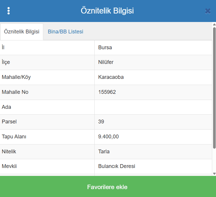 KARACAOBA ' da SATILIK, Yatırımlık Tarla 2